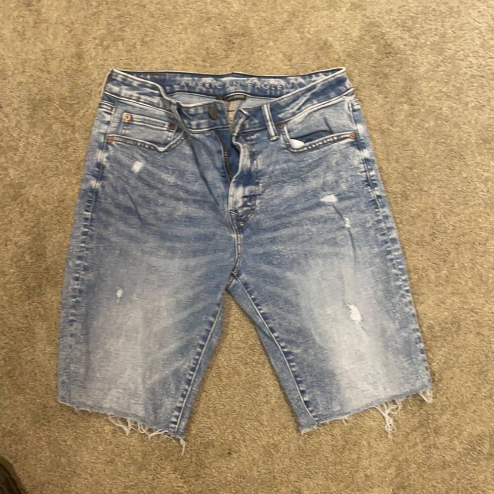 American eagle jean shorts